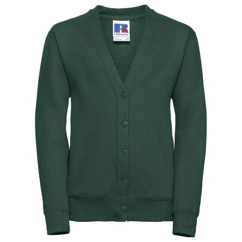 Russell Europe Kids Cardigan Bottle Green